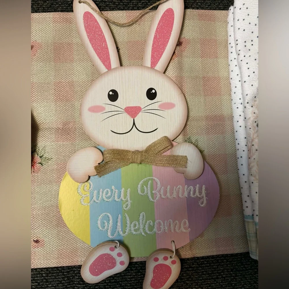 Spring Bunny 10 Piece Table/ Kitchen Set